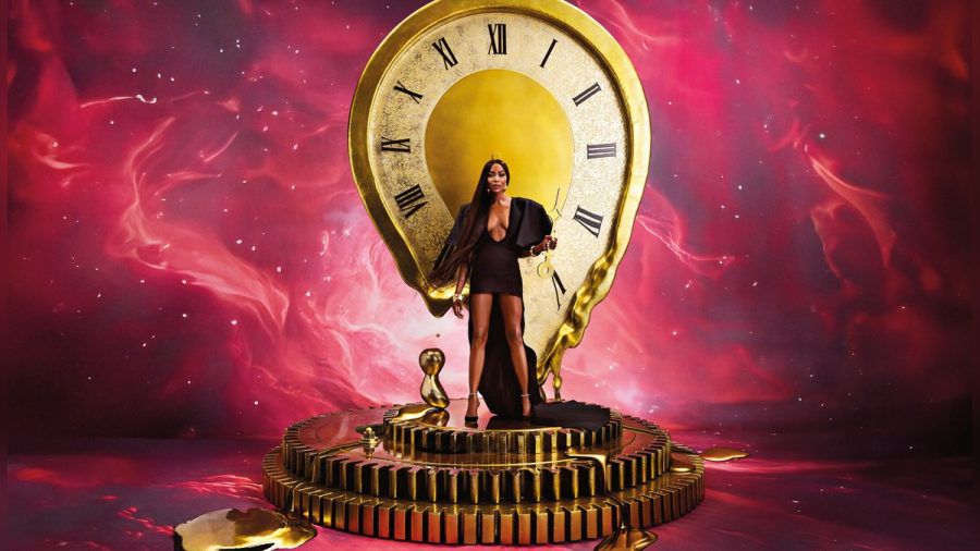 Naomi Campbell als "Zeitstopperin" für den Pirelli-Kalender 2024. (wue/spot)
