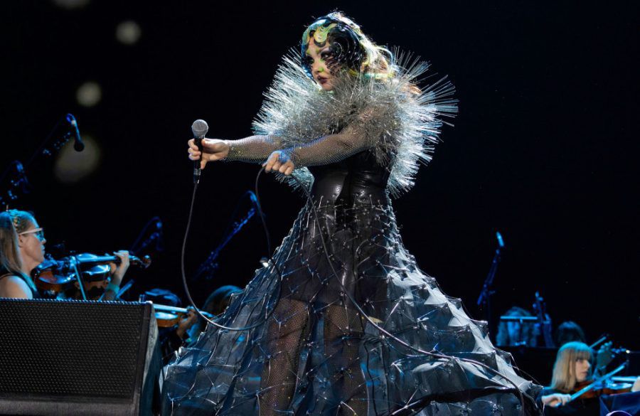Bjork performs at The 2023 Coachella Valley Music And Arts Festival - Getty BangShowbiz