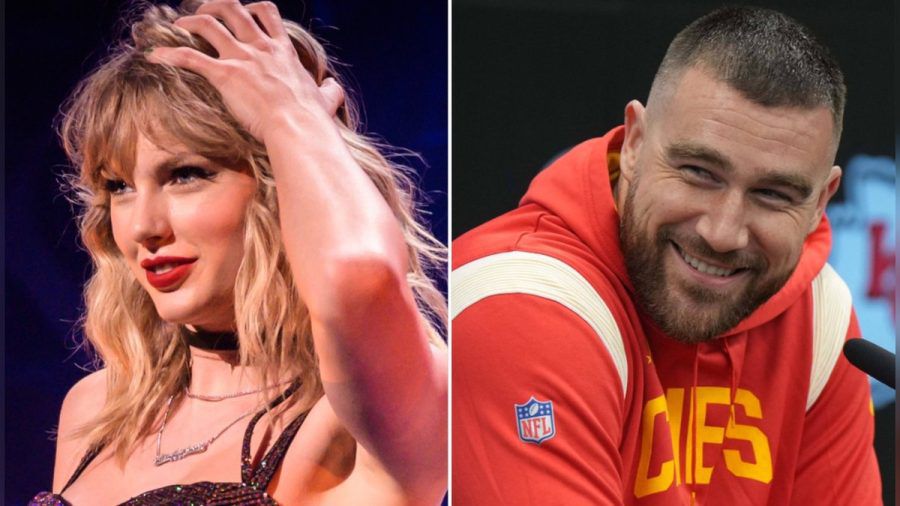 Travis Kelce wurde erstmals im Juli dieses Jahres bei einem Taylor-Swift-Konzert gesehen. (juw/spot)
