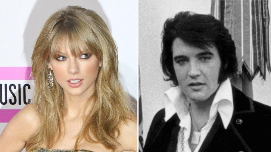Gleichgezogen hat sie schon - knackt Taylor Swift bald einen jahrzehntealten Rekord von Elvis Presley? (stk/spot)