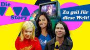 Gehörten zu den markantesten VIVA-Köpfen: Nils Bokelberg (li.), Collien Ulmen-Fernandes und Markus Kavka. (tj/spot)