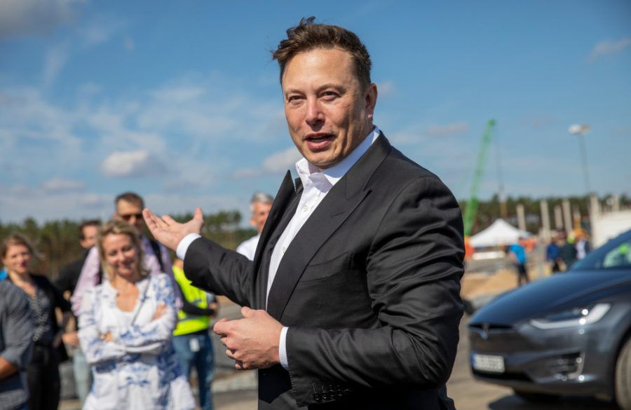 Elon Musk Visits Germany - 2020 - Getty BangShowbiz