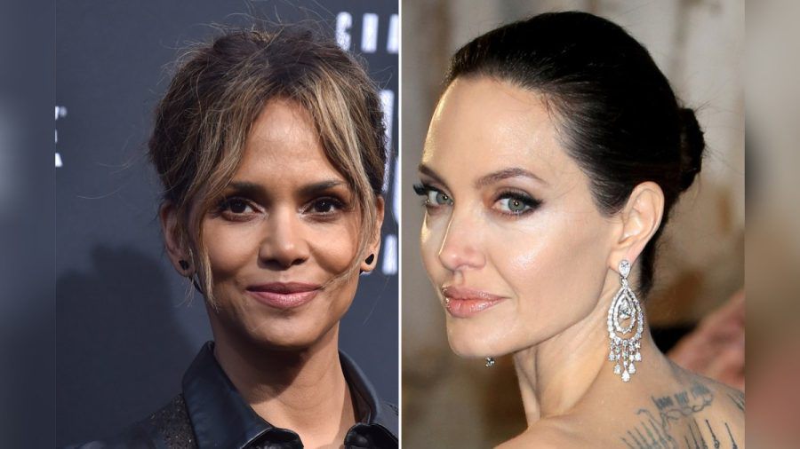 Halle Berry (li.) und Angelina Jolie haben mehrere Scheidungen hinter sich. (jom/spot)