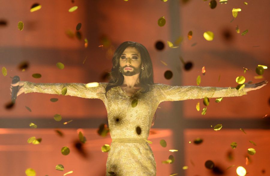 Conchita Wurst – Rise Like a Phoenix – Austria Eurovision 2014 – Getty BangShowbiz