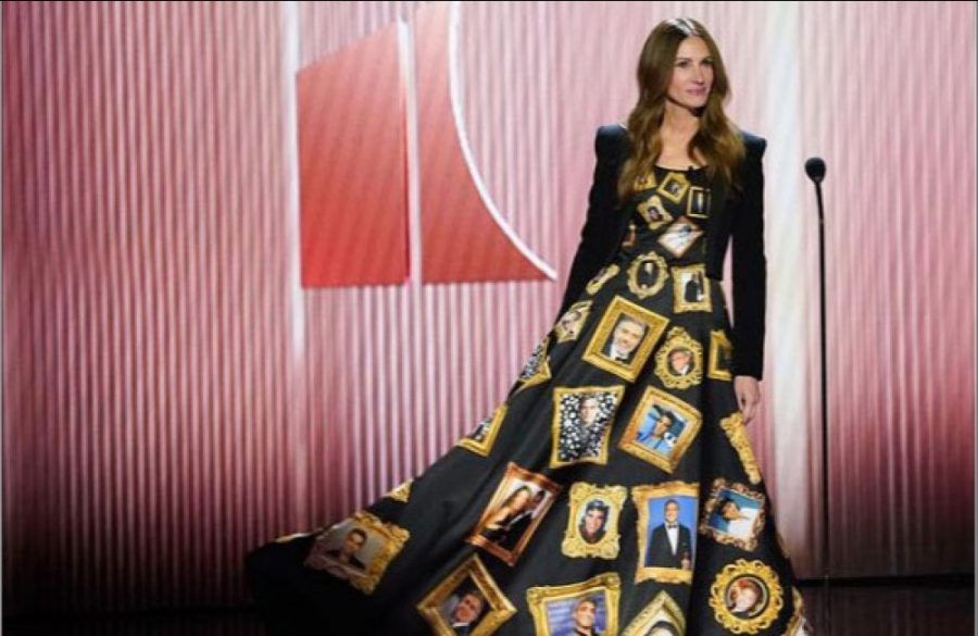 Julia Roberts George Clooney Dress - Instagram BangShowbiz