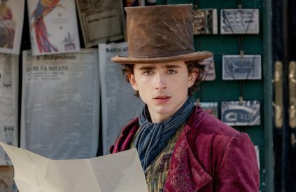 Timothée Chalamet verkörpert in "Wonka" den jungen Chocolatier Willy Wonka. (ncz/spot)
