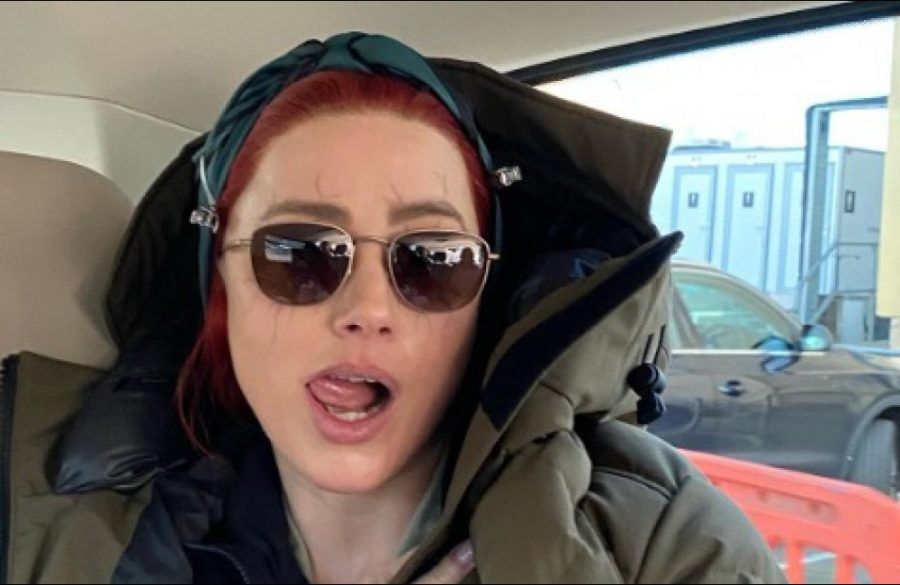 Amber Heard - behind the scenes filming Aquaman - Instagram Jan 2024 BangShowbiz