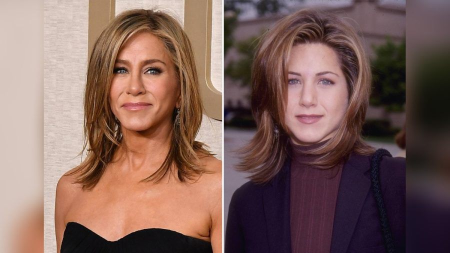 Damals und heute: Zwischen diesen beiden Bildern von Jennifer Aniston liegen fast 30 Jahre. (stk/spot)