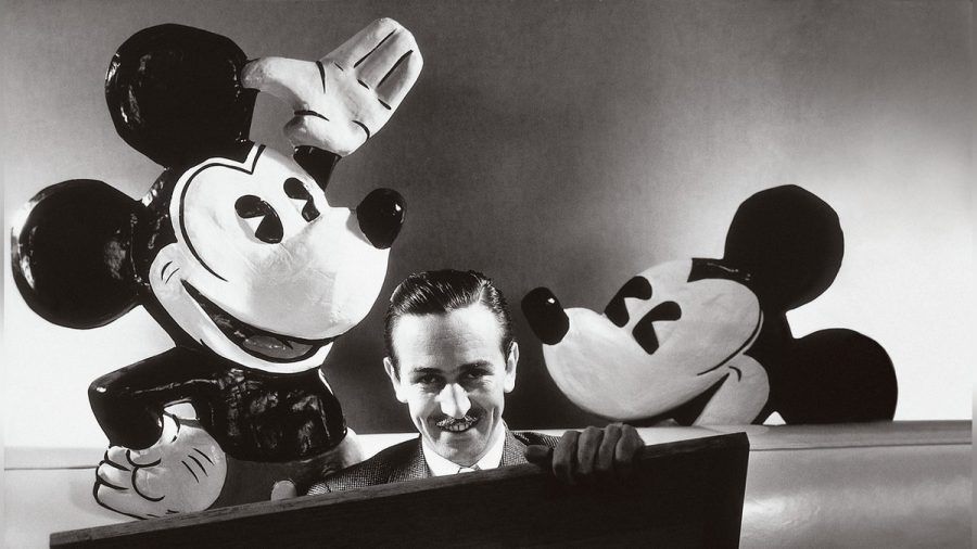Walt Disney mit seiner Erfindung Micky Maus: Die berühmte Figur steht nun seit Anfang 2024 in den USA nicht mehr unter Urheberrechtsschutz. (the/spot)