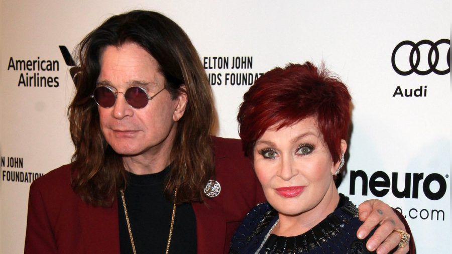 Ozzy Osbourne mit seiner Ehefrau Sharon. (hub/spot)