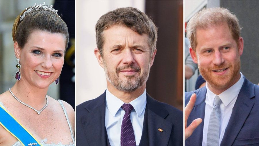 Märtha Louise von Norwegen, Frederik von Dänemark (Mitte) und Prinz Harry: Diese königlichen Familienmitglieder werden in diesem Jahr für Aufsehen sorgen. (ili/spot)
