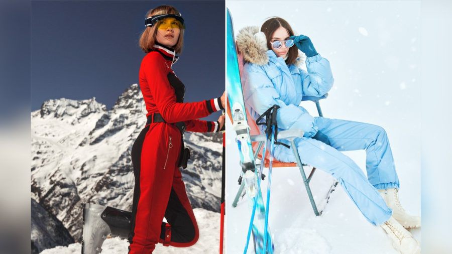 Von Overalls bis zur Jacken-Hosen-Kombi: Skikleidung kommt diese Saison vor allem in knalligen Farben daher. (eee/spot)
