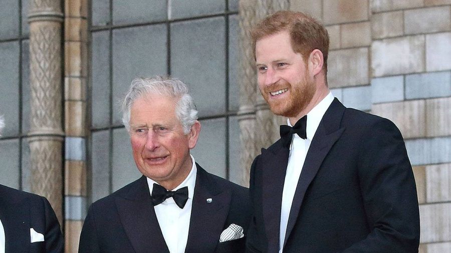 Wird König Charles III. (l.) einen Anruf von seinem Sohn Prinz Harry erhalten? (wue/spot)
