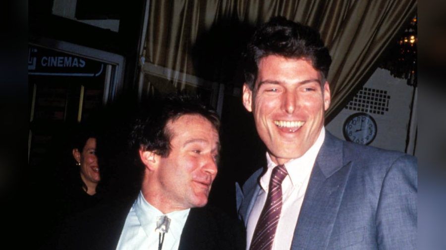 Unzertrennliche Freunde: Robin Williams (l.) und Christopher Reeve lernten sich bereits in den 70er-Jahren auf der Schauspielschule kennen. (dr/spot)