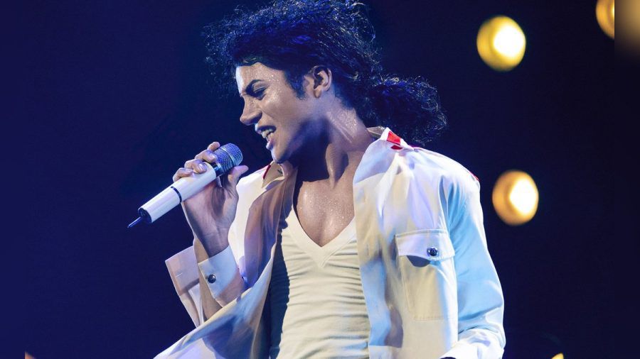 Jaafar Jackson verkörpert in "Michael" seinen berühmten Onkel Michael Jackson. (lau/spot)