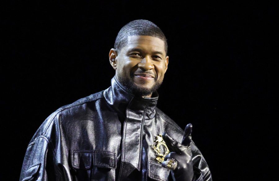 Usher - Apple Music Super Bowl LVIII Halftime Show Press Conference 2024 - Getty BangShowbiz