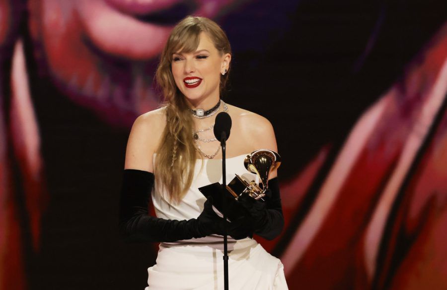 Taylor Swift wins at 66th Grammy Awards LA Feb 2024 - Getty BangShowbiz