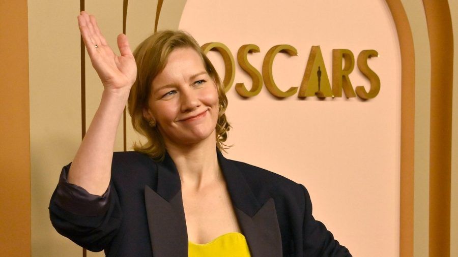 Sandra Hüller beim diesjährigen Oscar-Lunch. (wue/spot)