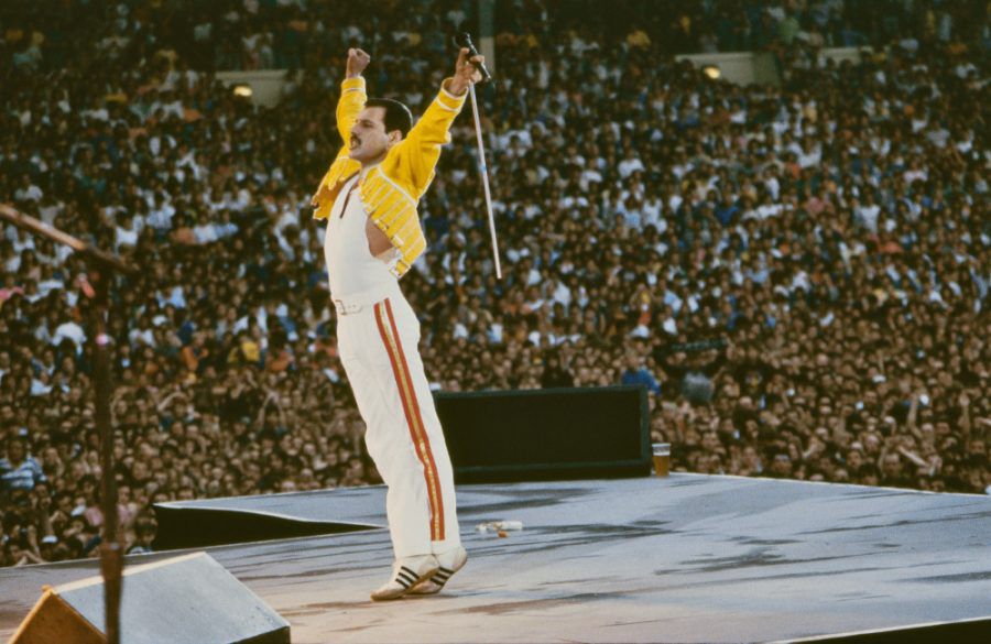 Sothebys Auction Freddie Mercury Queen Magic Tour Wembley Stadium - @richardyounggallery BangShowbiz