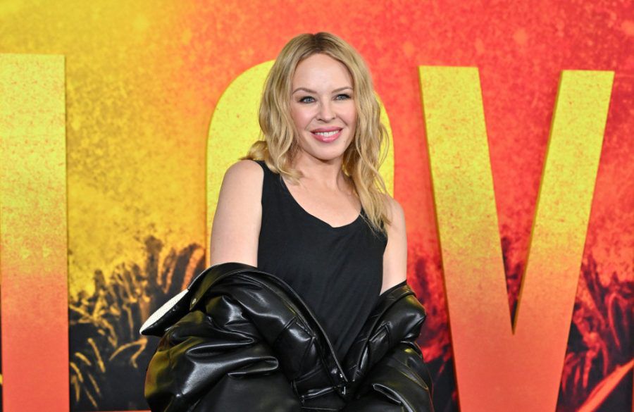 Kylie Minogue -  the Los Angeles Premiere of Bob Marley: One Love - Getty BangShowbiz