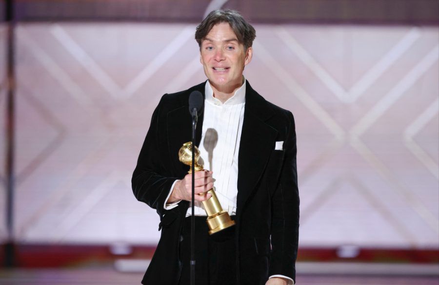 Cillian Murphy at 81st Annual Golden Globe Awards Jan 2024 - Getty BangShowbiz
