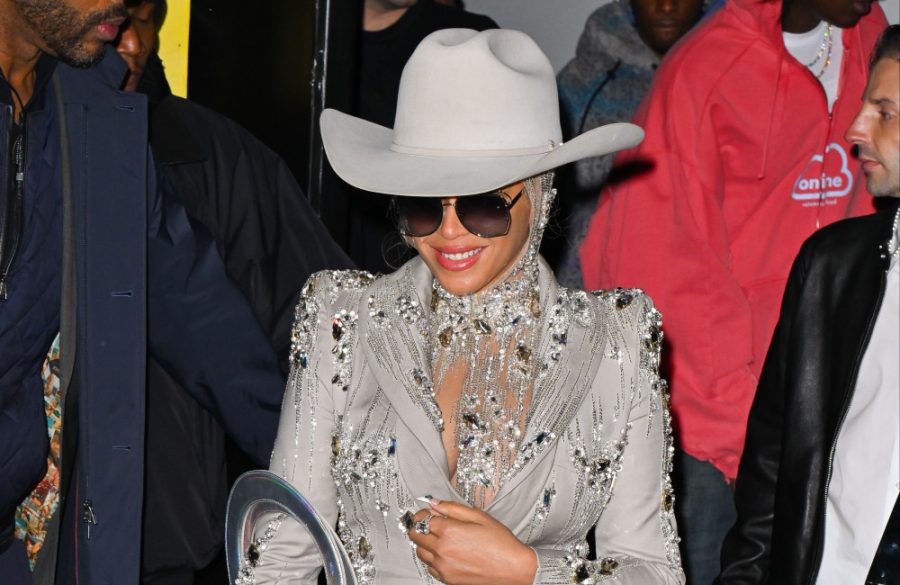 Beyonce  New York Fashion Week on February 13, 2024  - Getty BangShowbiz