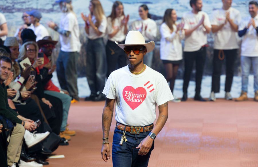 Pharrell Williams - Louis Vuitton runway Paris Fashion Week 2024 - Avalon BangShowbiz