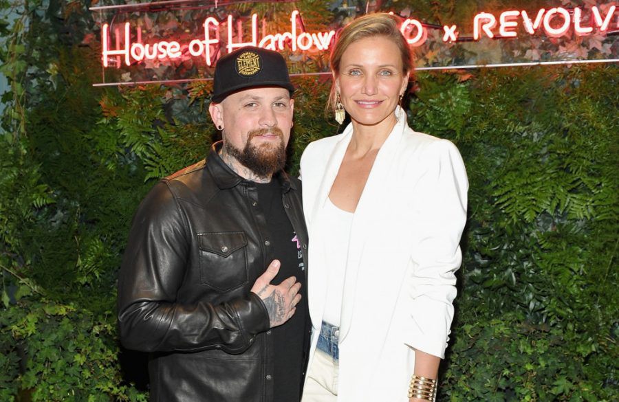 Benji Madden and actress Cameron Diaz attend House of Harlow 2016 - Getty BangShowbiz