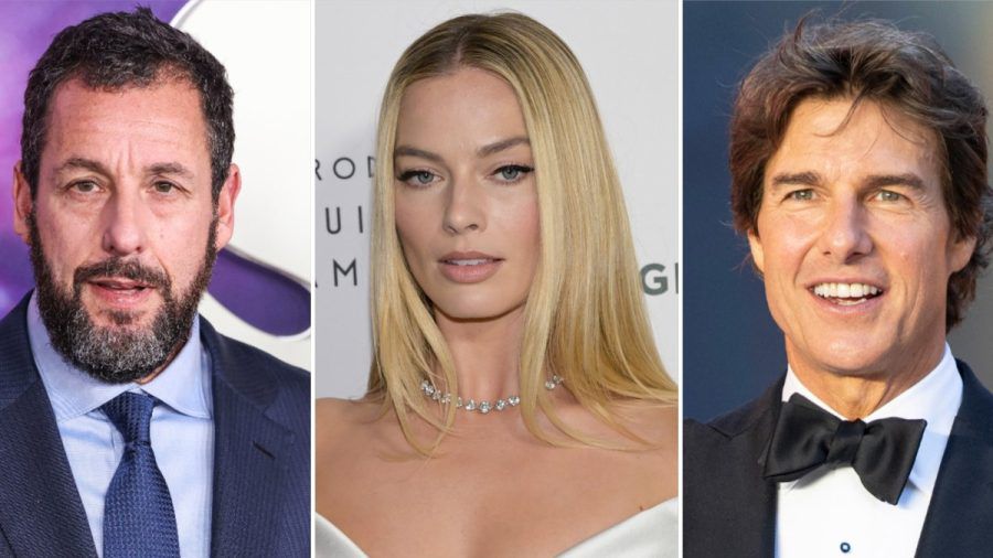 Adam Sandler, Margot Robbie und Tom Cruise gehören zu den Top-Verdienern in Hollywood. (ncz/spot)
