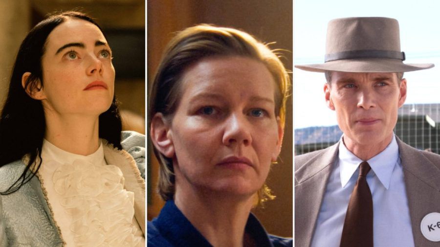 "Poor Things" mit Emma Stone (l.) und "Oppenheimer" mit Cillian Murphy (r.) sind die absoluten Top-Favoriten bei den Oscars. Hat die Deutsche Sandra Hüller trotzdem Chancen? (ncz/spot)