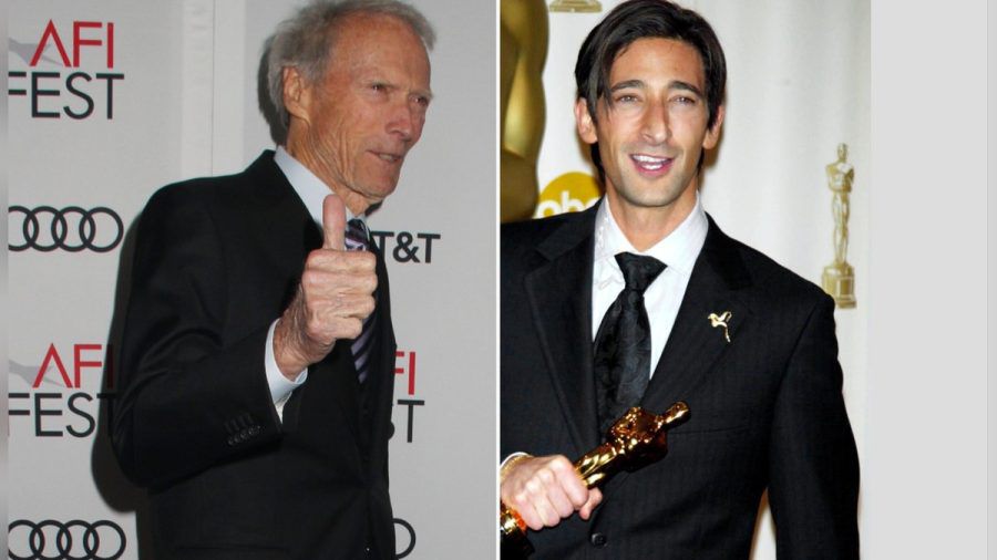 Sowohl Clint Eastwood (l.) als auch Adrien Brody halten einen Oscar-Rekord. (stk/smi/spot)