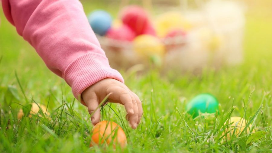 Einer der beliebtesten Osterbräuche: das Eiersuchen. (che/spot)