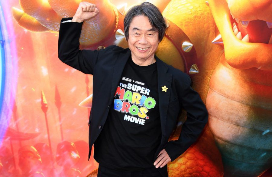 Shigeru Miyamoto - The Super Mario Bros screening LA 2023  - getty BangShowbiz