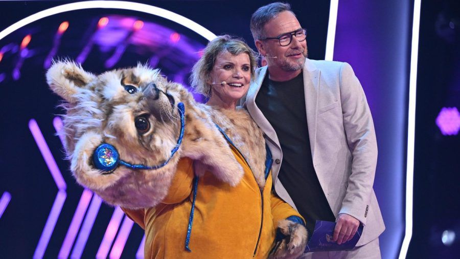 Tatsache: Uschi Glas war der Babylöwe bei "The Masked Singer". (mia/spot)