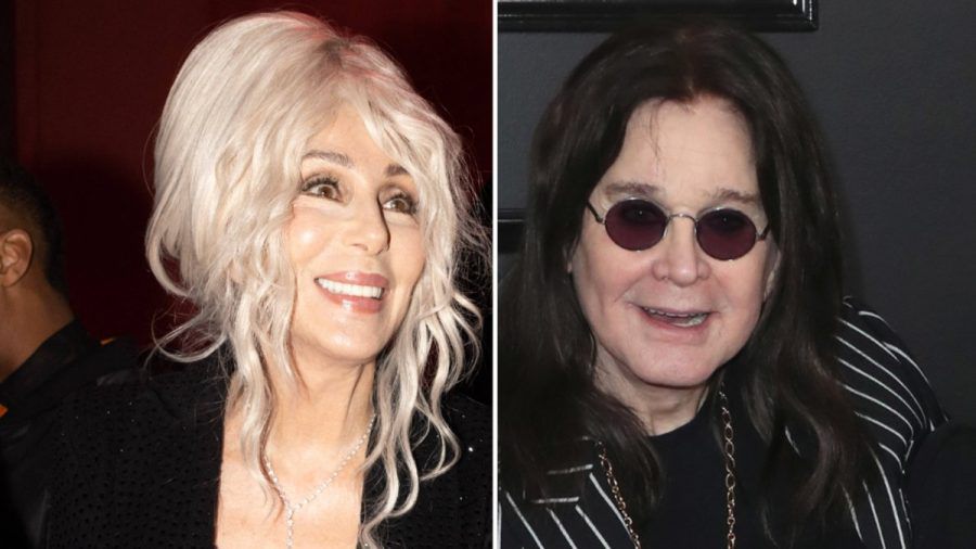 Haben sich ihren Platz in der Ruhmeshalle der Musik gründlich verdient: Sängerin Cher und Gruselrocker Ozzy Osbourne. (tj/spot)