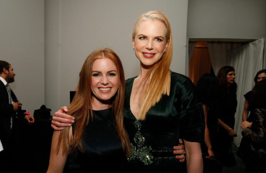 Isla Fisher and Nicole Kidman - ELLE Magazine Women in Hollywood Tribute 2008 - Getty BangShowbiz