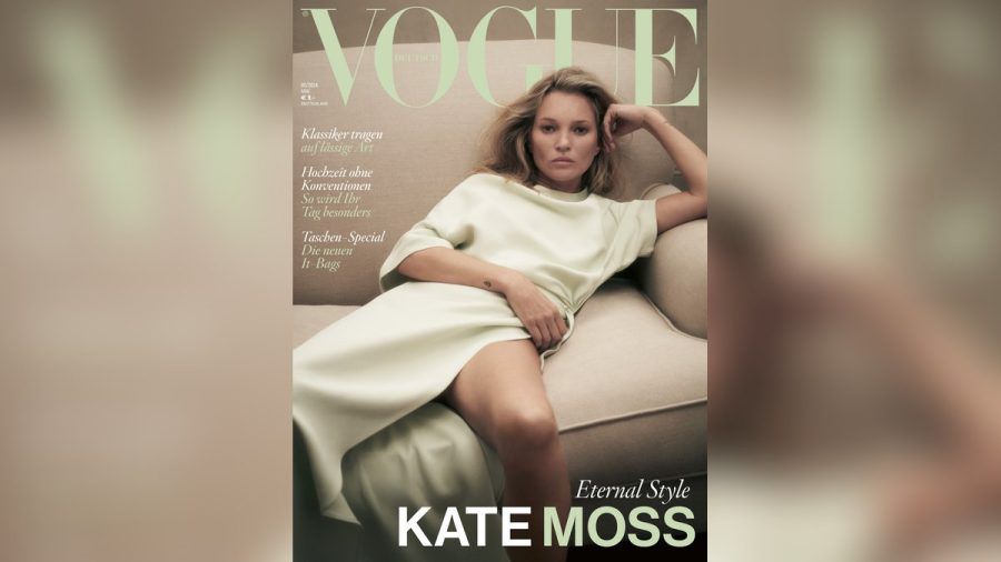 Für das Cover-Shooting und die dazu gehörige "Vogue"-Fotostrecke wurde Kate Moss von ihrem Partner Nikolai von Bismarck abgelichtet. (the/spot)