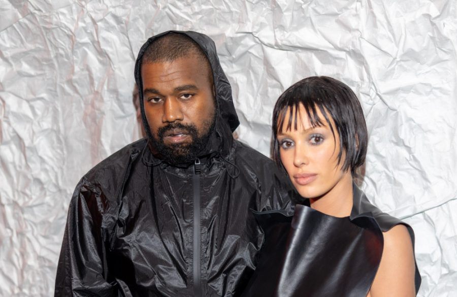 Kanye West and Bianca Censori  -Milan Fashion Week Womenswear 2024 - Getty BangShowbiz