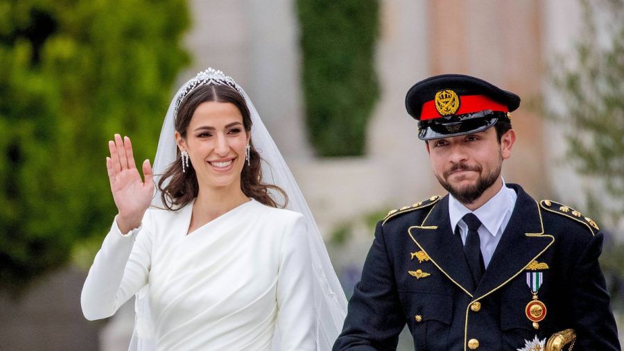 Kronprinz Hussein und Prinzessin Rajwa haben am 1. Juni 2023 geheiratet. (ncz/spot)