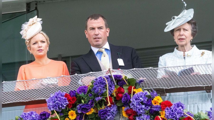 Peter Phillips und Lindsay Wallace bei einem Pferderennen im Juni 2022. (ncz/spot)