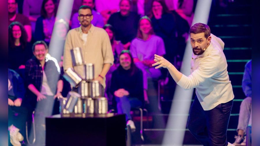 Im "Joko & Klaas gegen ProSieben"-Finale ging es für die Entertainer ans Dosenschießen. (ncz/spot)