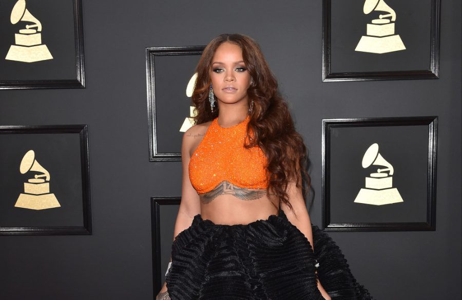 Rihanna - Grammys 2017 - Getty BangShowbiz