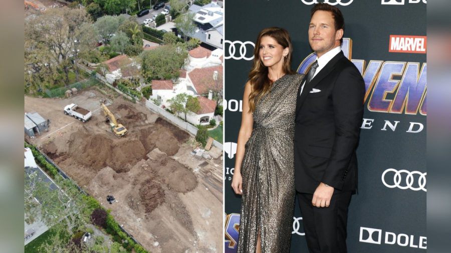 Chris Pratt und Katherine Schwarzenegger ließen auf ihrem neuen Grundstück ein bedeutendes Gebäude abreißen. (dr/spot)