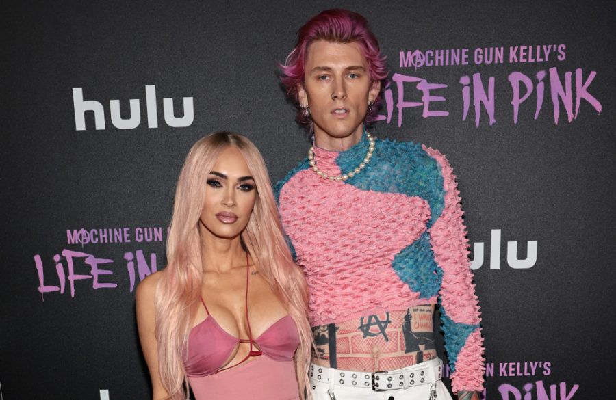 Megan Fox and Colson Baker  -Machine Gun Kelly - Machine Gun Kelly's Life In Pink - Premiere - Getty BangShowbiz