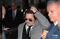 Neuer Look: Johnny Depp in London. (smi/spot)