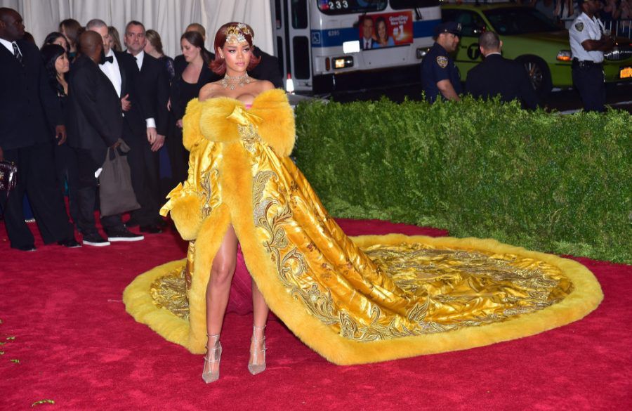 Rihanna at the 2015 Met Gala Avalon BangShowbiz