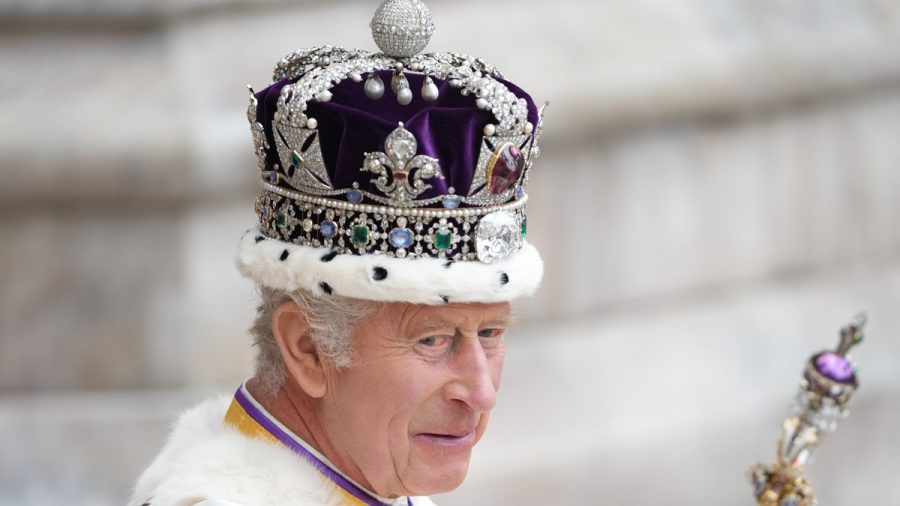 König Charles bei seiner Krönung am 6. Mai 2023 in der Westminster Abbey. (hub/spot)