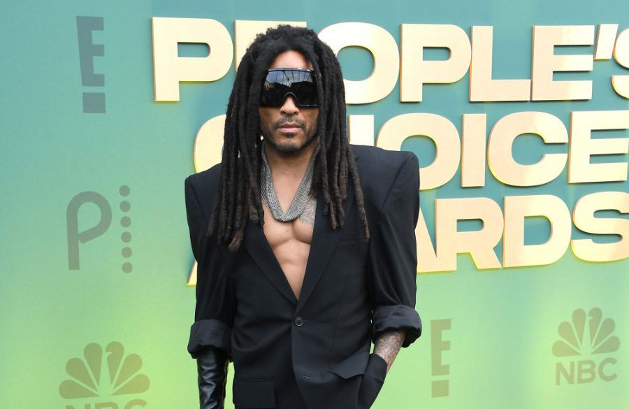 Lenny Kravitz at the People's Choice Awards February 2024 Getty BangShowbiz