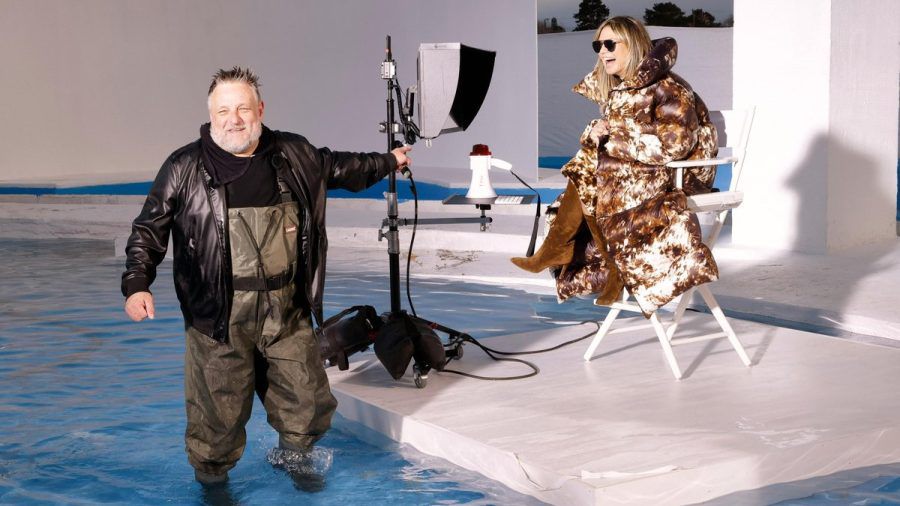 "Fischen" nach neuen Topmodels: Heidi und Fotograf Rankin. (jök/spot)