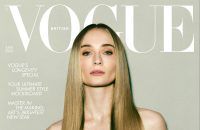 Sophie Turner covers British Vogue May 2024 photo by Mikael Jansson BangShowbiz